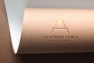 create high quality architecture, contraction, real estate, building logo