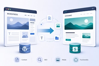 do your wordpress website migrated to statamic cms