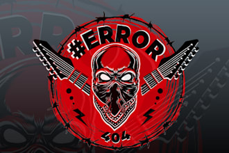 design modern dj, edm, music, band, podcast or entertainment logo