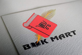 design unique education, school and book publisher logo