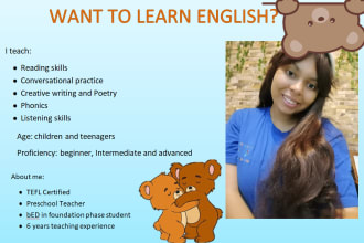 teach your child english language
