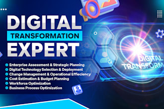 do digital transformation, business transformation and IT strategy consulting