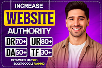 increase domain rating ahrefs DR domain authority moz da tf ur by SEO backlinks