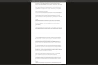 proofread and help write projects