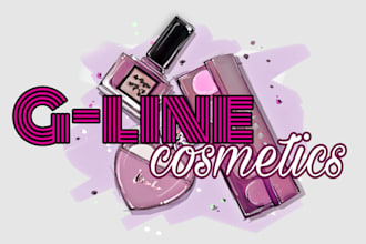 design fascinating logo about jewelry, perfume, spa, beauty, cosmetic makeup