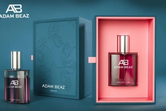 do luxury perfume cologne packaging design