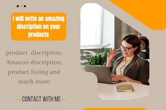 write an amazon listing SEO product description