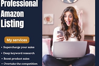 write top amazon listing SEO product descriptions