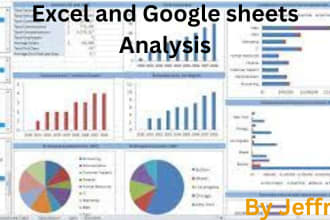 do statistical analysis using excel or google sheet