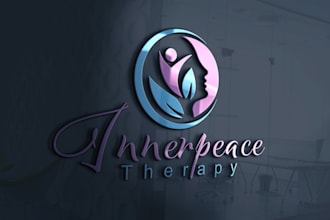 mental health, wellness, yoga, medical, coaching logo