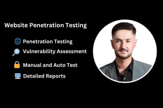 do website penetration and vulnerability assessment with report