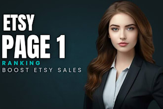rewrite etsy seo listings to rank on page 1 for boost sales
