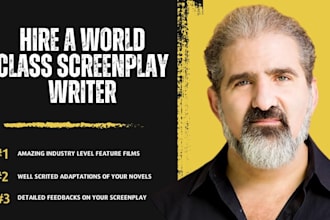 do pro book adaptation into screenplay movie script, scriptwriting, screenwriter