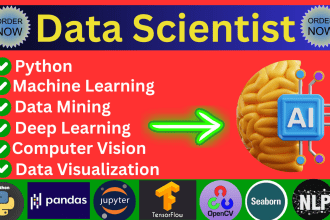do data science, machine learning, deep learning and computer vision in python