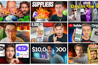 design attractive clickbait amazing youtube thumbnail in 3hr