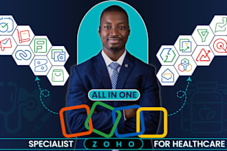 do zoho one setup for healthcare, telehealth zoho CRM, workflow campaigns, sites