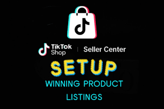 list products on tik tok, shop creation, product listing, virtual assistant