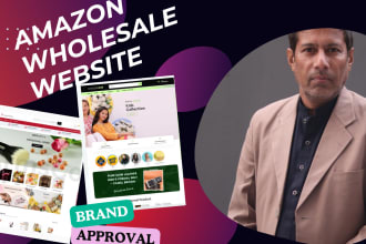 do professional amazon fba wholesale website, brand approval