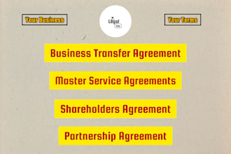 write your business legal agreements, contracts and documents