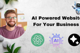 create chatgpt, openai or ai saas app for you