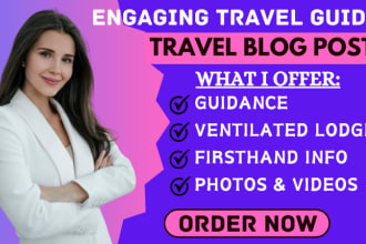create travel guide, be tourist guide in nigeria, firsthand details on states
