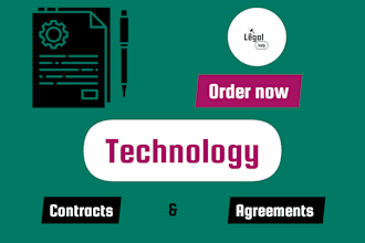 write expert technology agreement drafting for seamless business operations