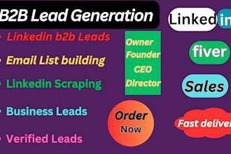 do b2b lead generation,build prospect email list,sales leads