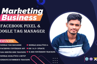 do tag manager,google analytics4,fb pixel,pinterest tracking,conversion tracking