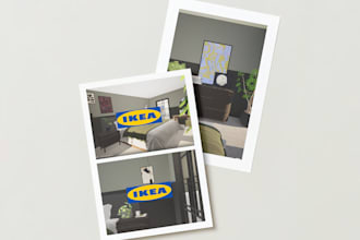 create a room design using ikea products