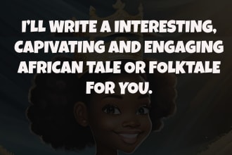 create an engaging african story for you