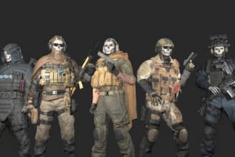 port and create gmod player model, gmod map, gmod weapon, gmod assets, sfm, mmd