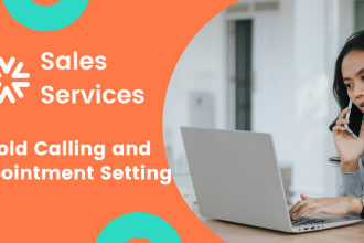 be your professional cold caller and appointment setter