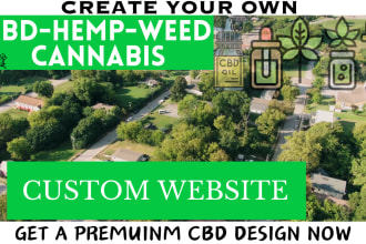 do professional medical website cbd  cannabis website design for your business