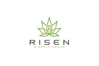 do modern marijuana, cannabis, weed, thc, hemp logo design
