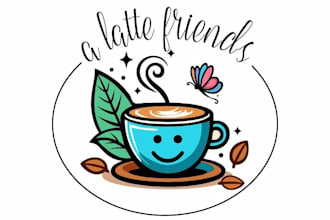 design a distinctive, eye catching monogram logo for coffee shop