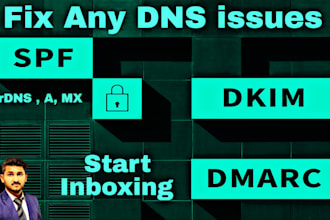 fix spf, dkim and dmarc issues to enhance email deliverability and reduce spam