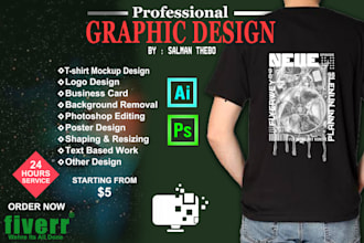 create advance t shirt mockup designs in 24 hours