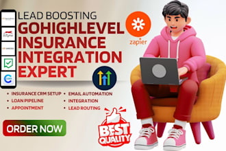 automate gohighlevel crm insurance agency omnisconn optinfix zapier integration