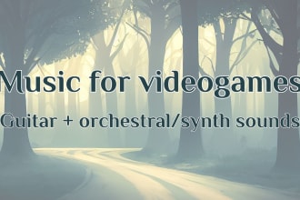 do rpg music with guitar and orchestra