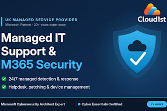 provide managed IT support and microsoft 365 security for your business