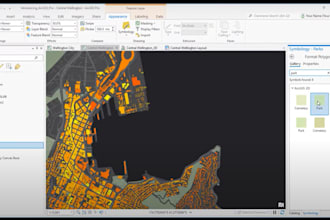 do gis mapping and spacial analysis and geocoding in arcgis