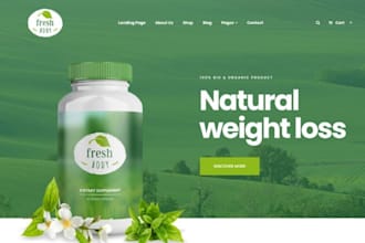 build a modern peptide, supplement and research chemical website