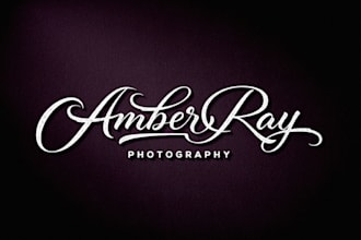 do signature logo photography or watermark design