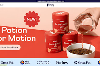 design supplement website pet supplement shopify store supplement dropshipping