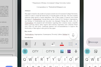 thesis and scientific research papers and articles