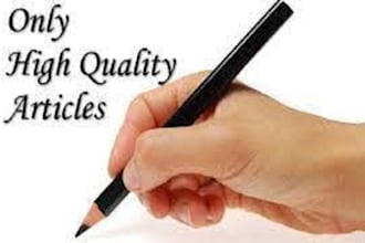 be your SEO creative content writer for articles, blog post and website