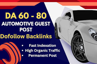 enhance your SEO with premium automotive guest post, da62 auto guest blog