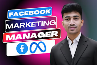 manage your facebook marketing, organic growth and content creator