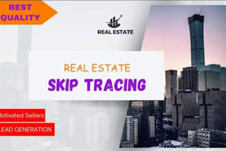 do real estate skip tracing in bulk skip trace with llc