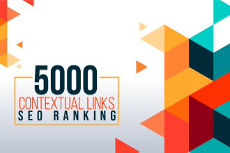 do 5000 plus tiered contextual seo backlinks